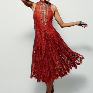 FREE PEOPLE lace dress
